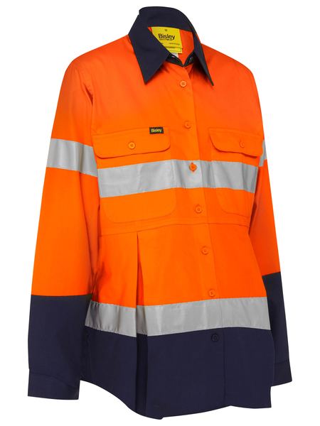 3M Taped Hi Vis Maternity Drill Shirt