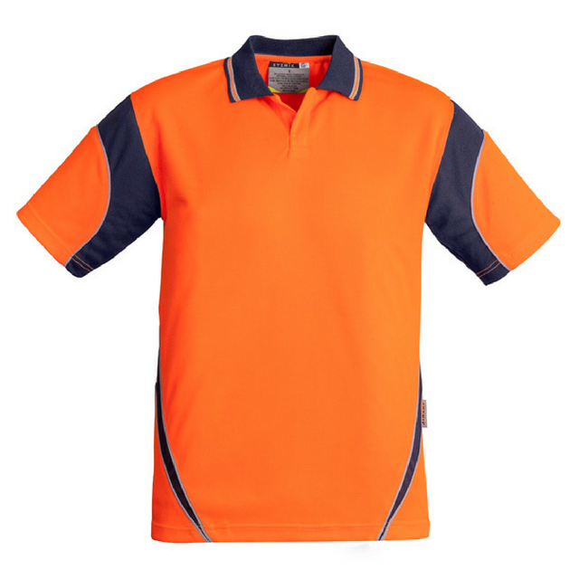 Mens Hi Vis Aztec Polo
