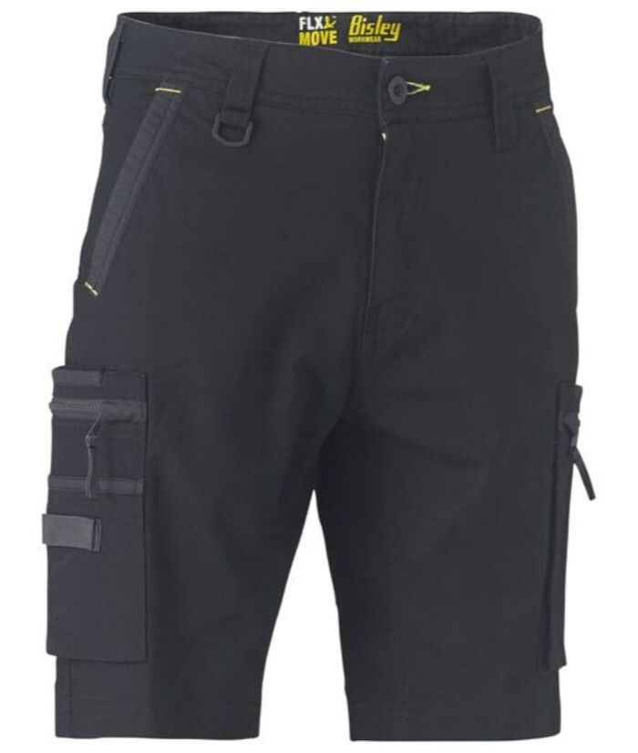 bisley-Flex-&amp;-Move-Stretch-Utility-Zip-Cargo-Short-bshc1330
