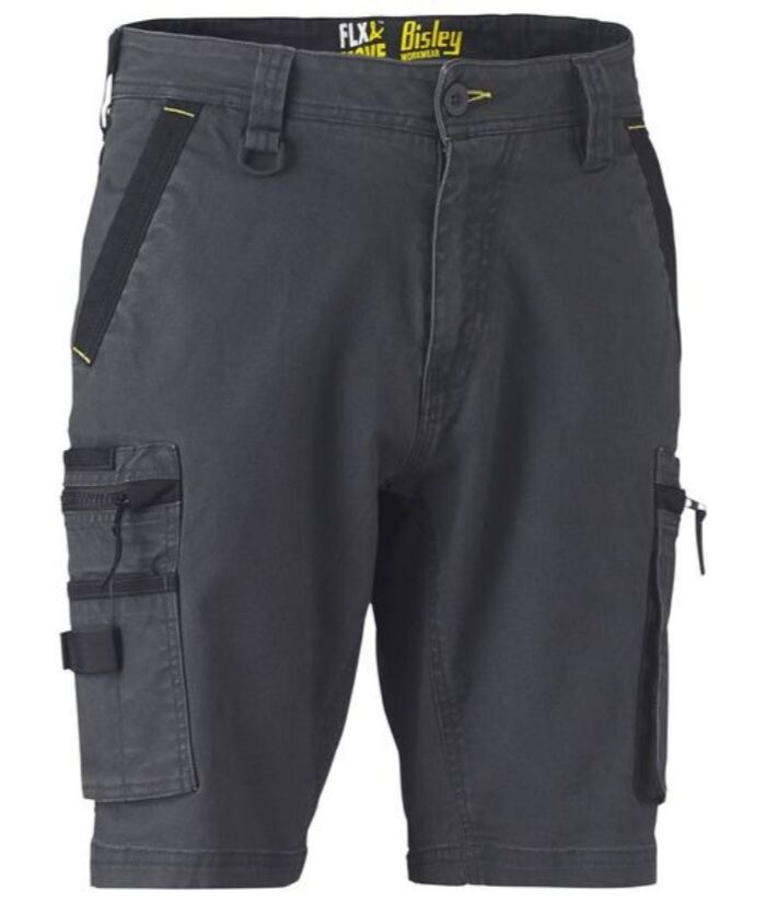 Flex &amp; Move Stretch Utility Zip Cargo Short