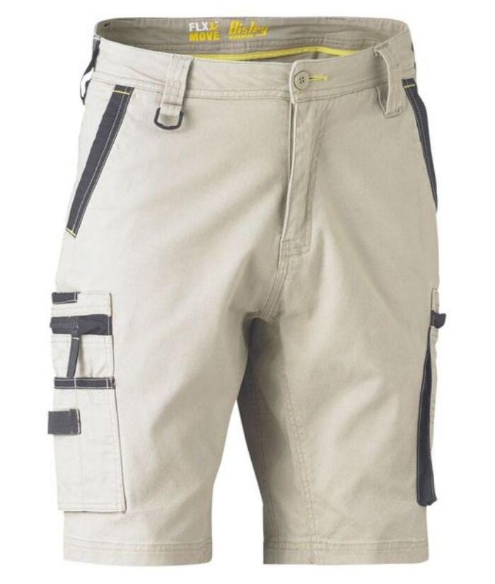 Flex &amp; Move Stretch Utility Zip Cargo Short