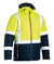 bisley, hi vis, taped, day -night, puffer jacket, BJ6929H, orange-navy, yellow-navyT