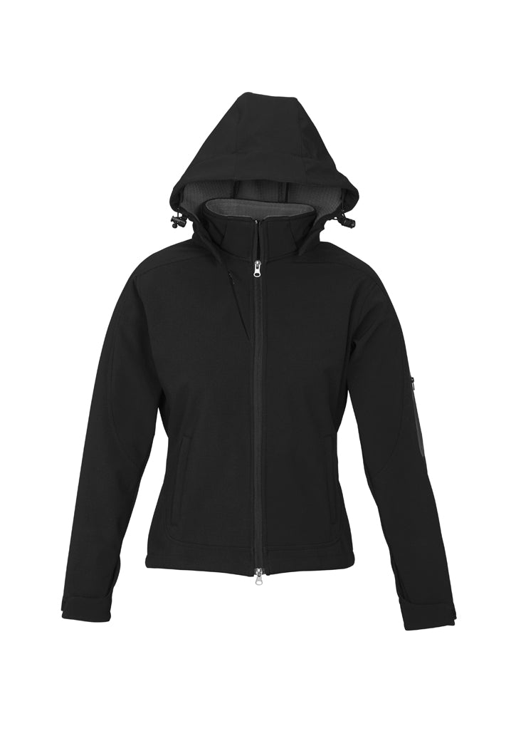 Womens Softshell Jackets Ladies Summit Softshell Jacket-biz-collection-Code-j10920 Colours-navy-black. Sizes-s - 2XL