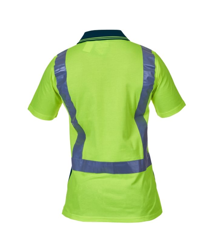 Hi Vis Day/Night Cotton Backed Polo
