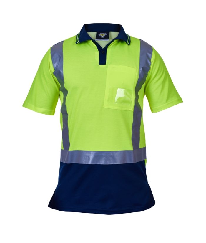 Hi Vis Day/Night Cotton Backed Polo