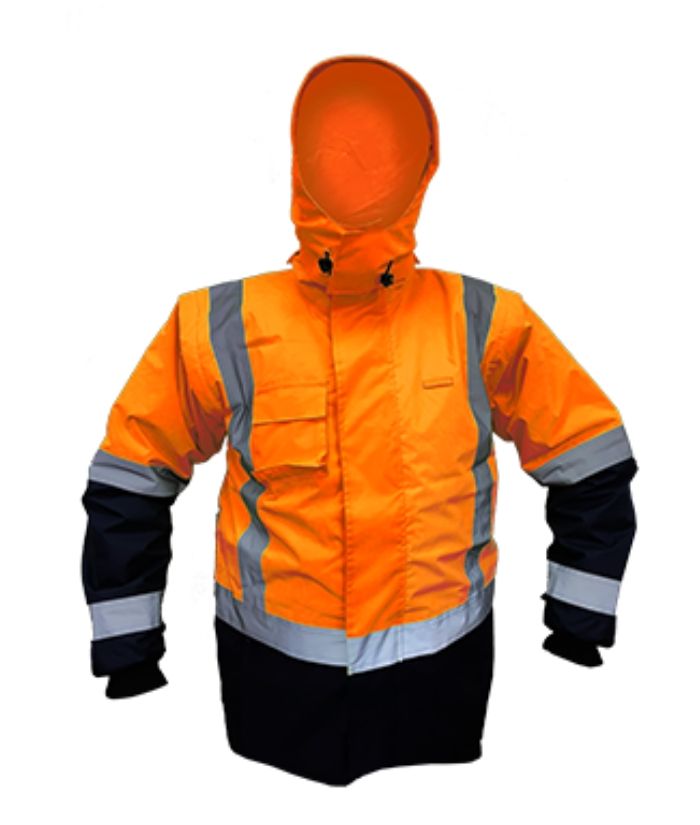 StormPro Lined D/N Jacket with Zip-off Sleeves &amp; Hood