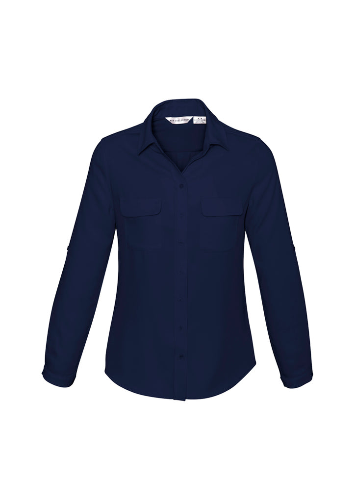 Ladies Madison Long Sleeve Shirt - BrandwearNZ Wholesale