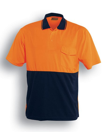 Hi Vis Safety Short Sleeve Polo