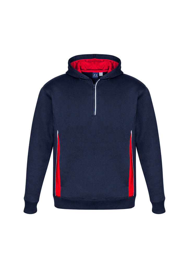 SW710M Adult Renegade Hoodie Navy/Red/Silver