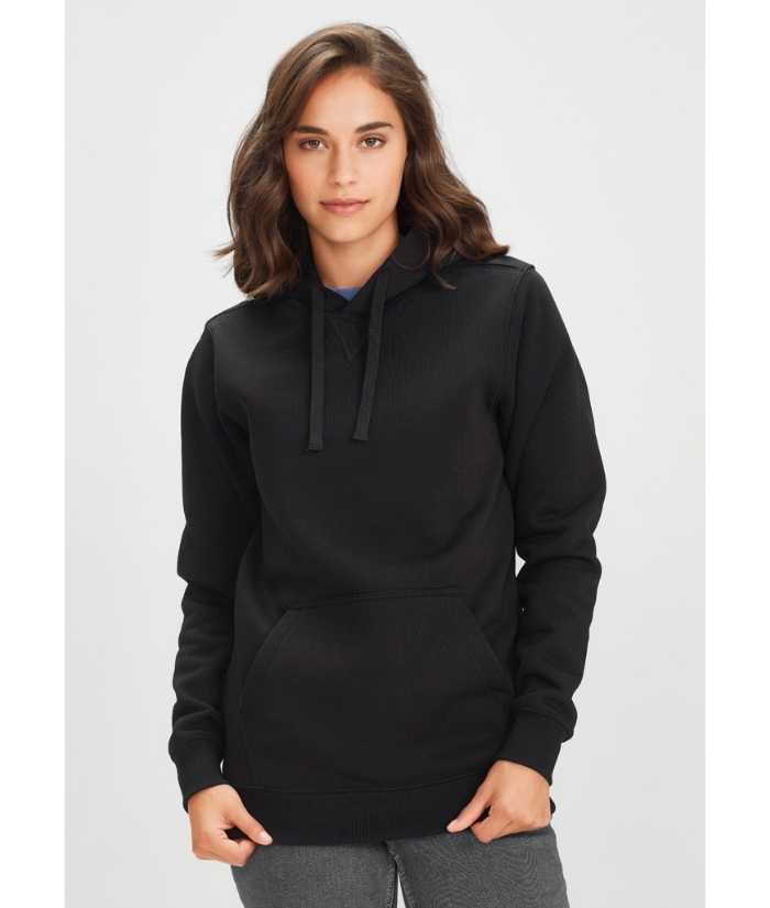 biz-collection-SW760L-womens-ladies-crew-full-zip-hoodie-black