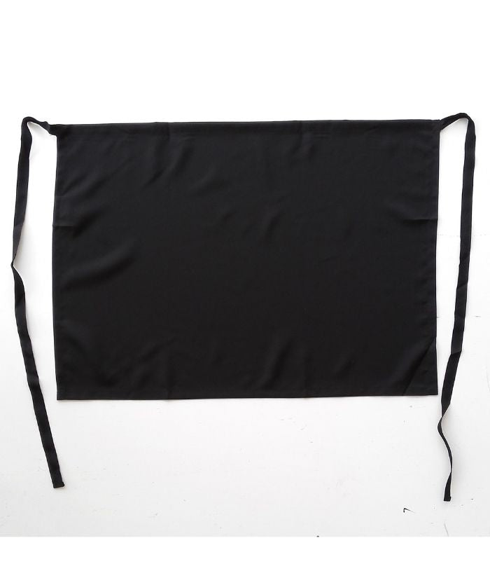 bocini-1/2-waist-apron-no-pocket-0WA0678-black