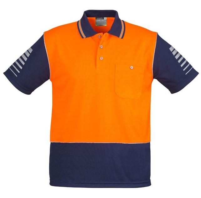 Mens Hi Vis Zone Polo