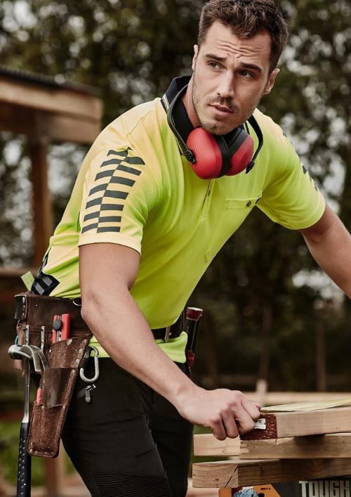 Mens Komodo Short Sleeve Polo-zh320-syzmic