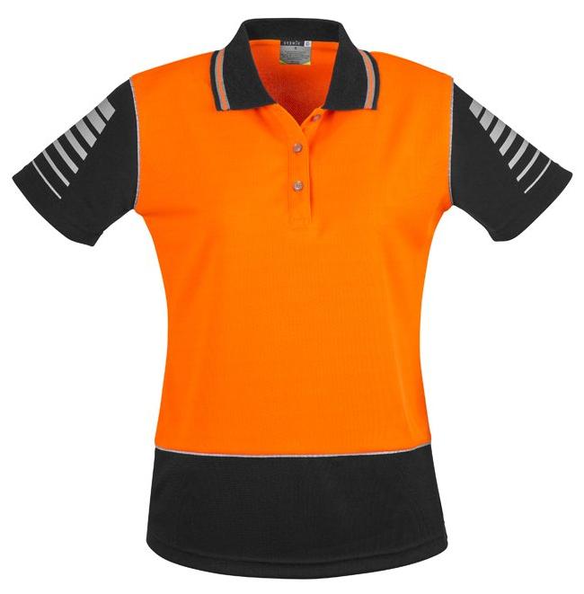 Womens Hi Vis Zone Polo