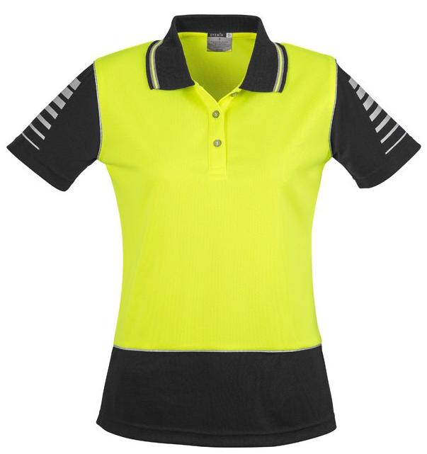 Womens Hi Vis Zone Polo