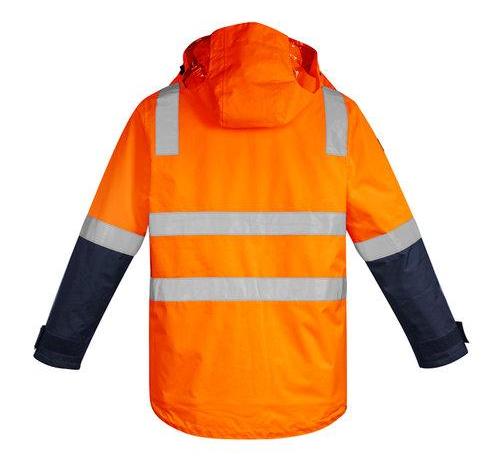 Mens Hi Vis 4 in 1 Waterproof Jacket ZJ530