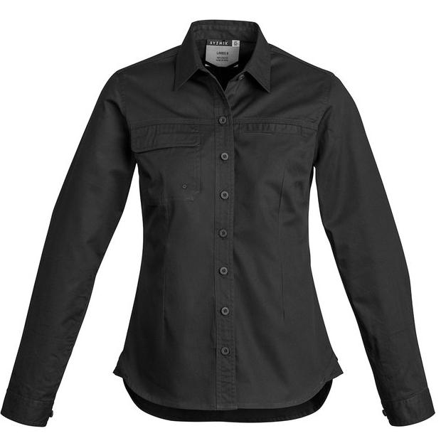 zwl121-syzmik-womens-ladies-tradie-lightweight-long-sleeve-shirt