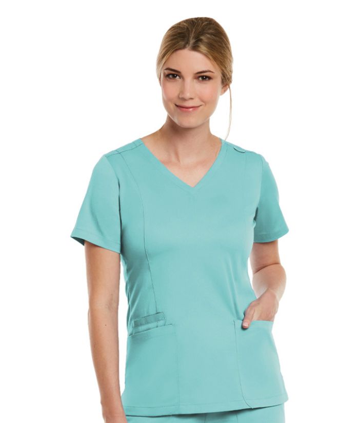 Matrix Double V-Neck Top