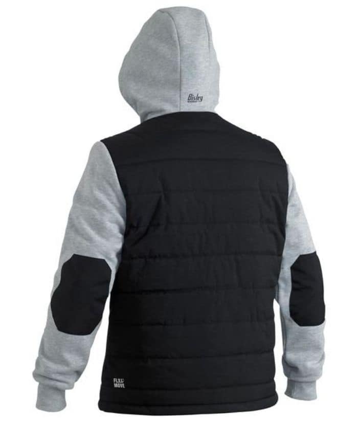 Flex &amp; Move Contrast Puffer Fleece Hoodie