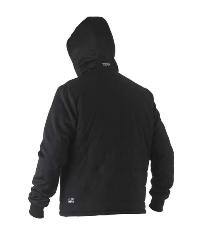 Flex &amp; Move Unisex Puffer Fleece Hooded Jacket