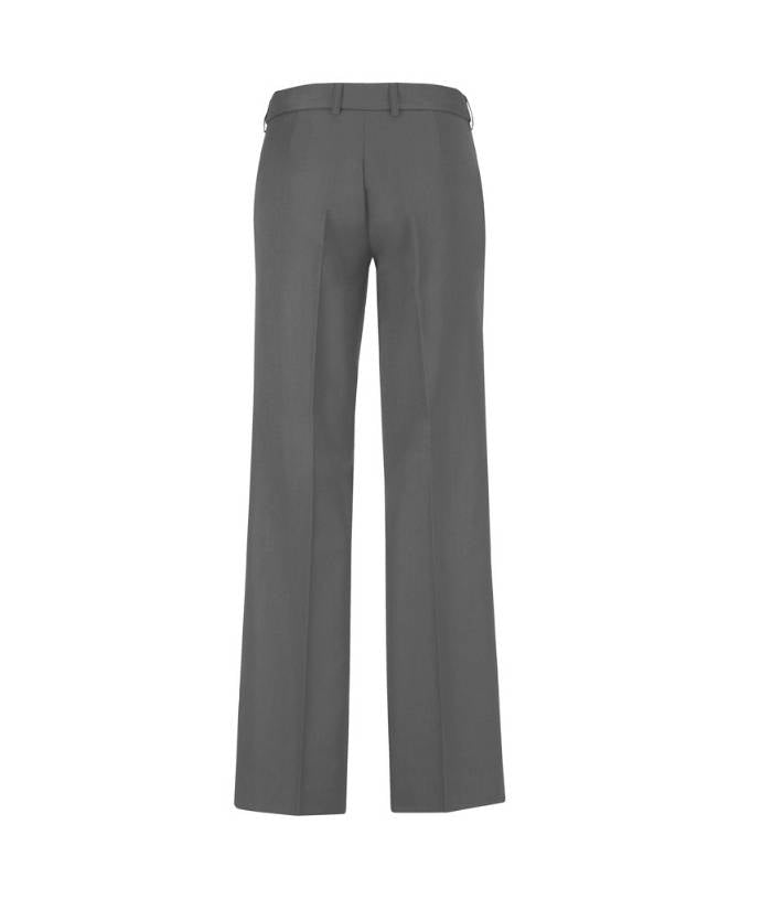 Womens Wool Blend Adjustable Waist Pant