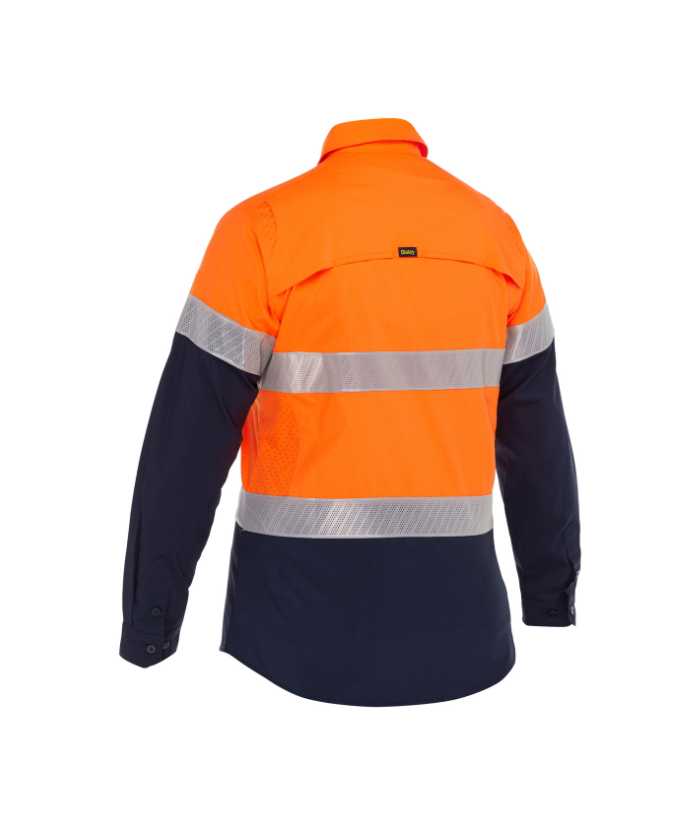 Womens X Airflow Hi Vis Taped, Stretch Ripstop Shirt