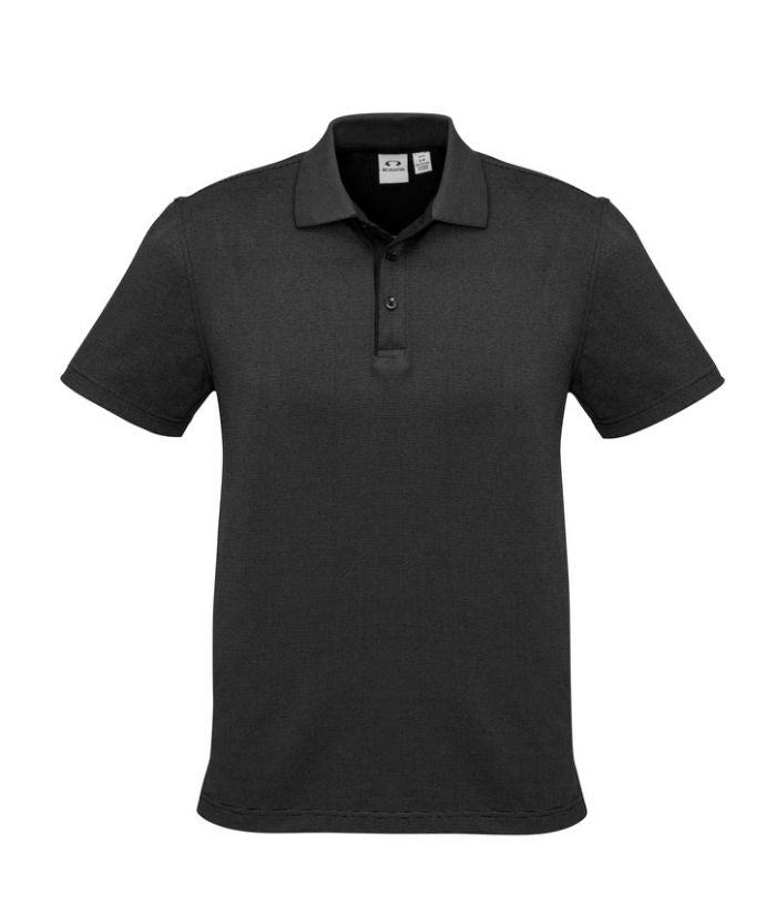 biz-collection-shadow-polo-mens-p501ms-silver-grey