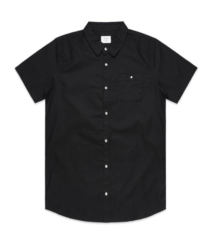 Mens Oxford Short Sleeve Shirt