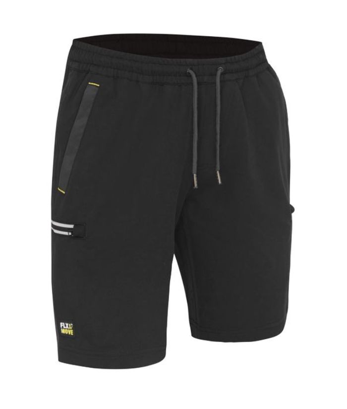 Flex &amp; Move 4-Way Stretch, Elastic Waist Cargo Short