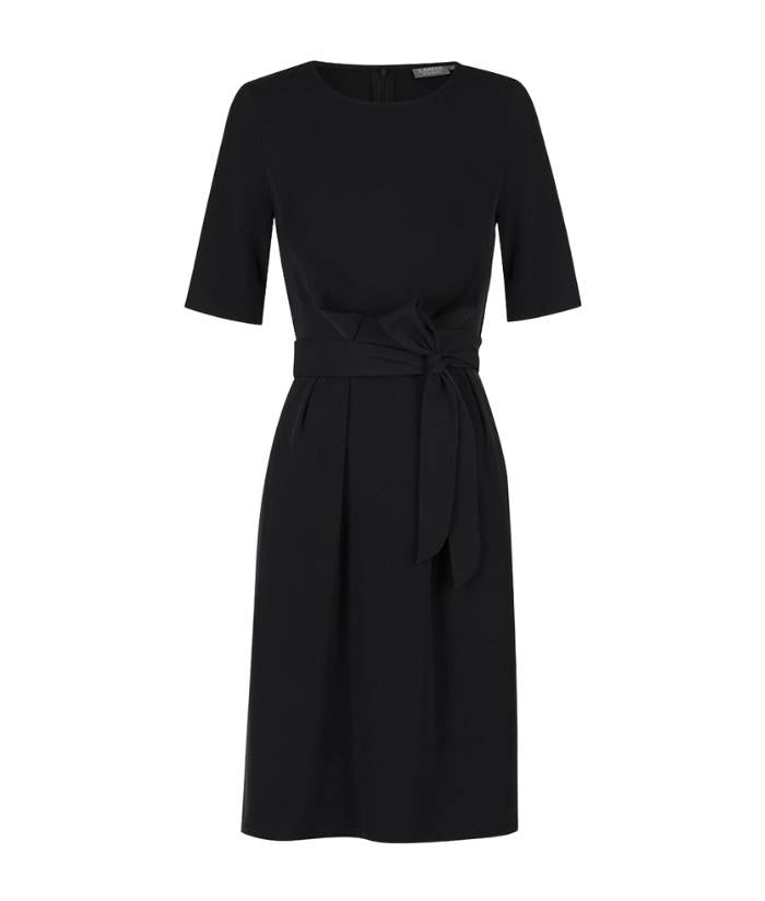 Mason Luxe Twill Short Sleeve Dress