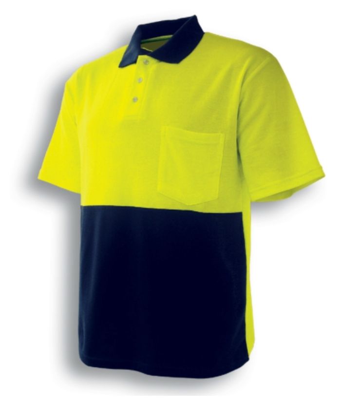Hi Vis Short Sleeve Polo