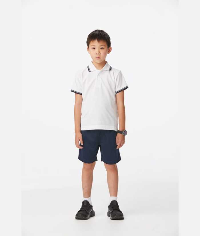 c-force-kids-prime-polo-kp230-school-uniform-white-navy-shown