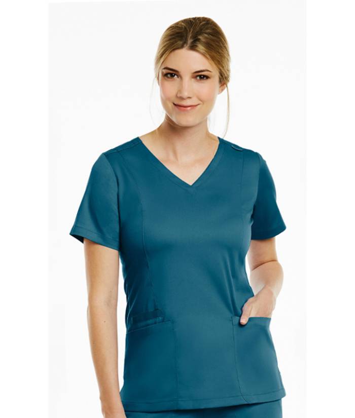 Matrix Double V-Neck Top