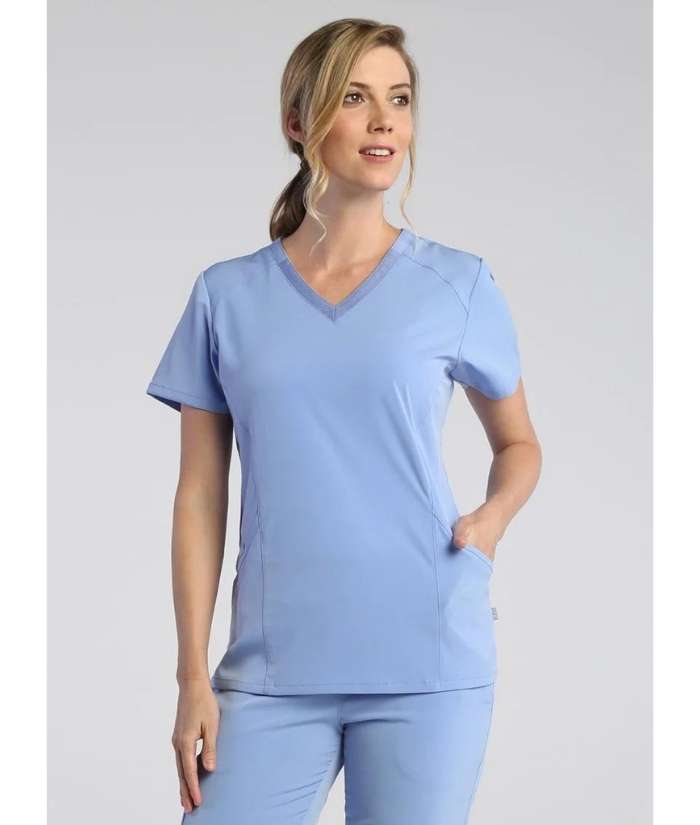 ceil-blue-maevn-pure-modern-v-neck-scrub-top-womens-1902