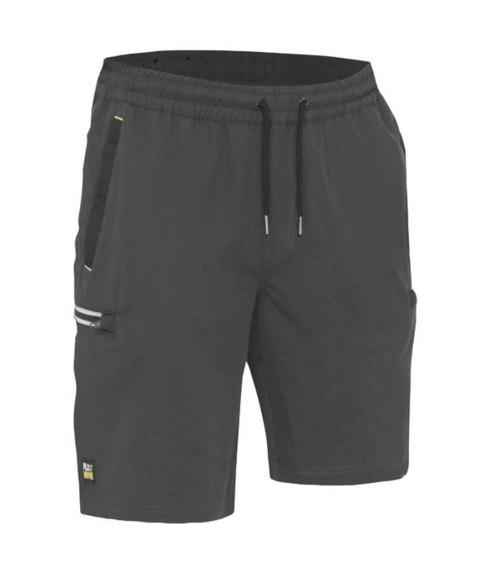 Flex &amp; Move 4-Way Stretch, Elastic Waist Cargo Short