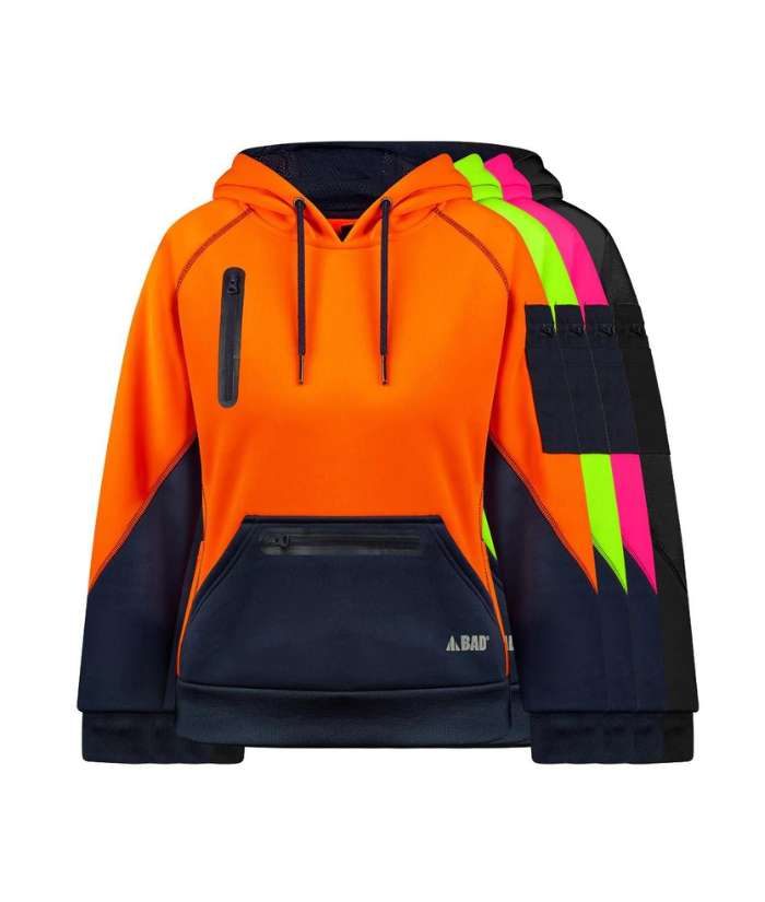 Women's Hi-Vis Full-Zip Hoodie » MWG Professional Gear