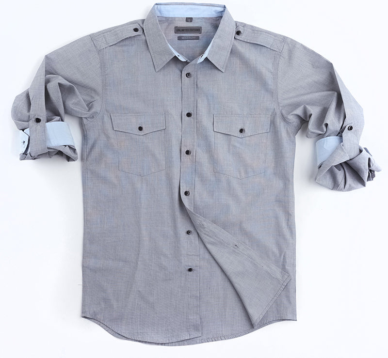 cs05-Mens Midtown Long Sleeve Shirt c-force