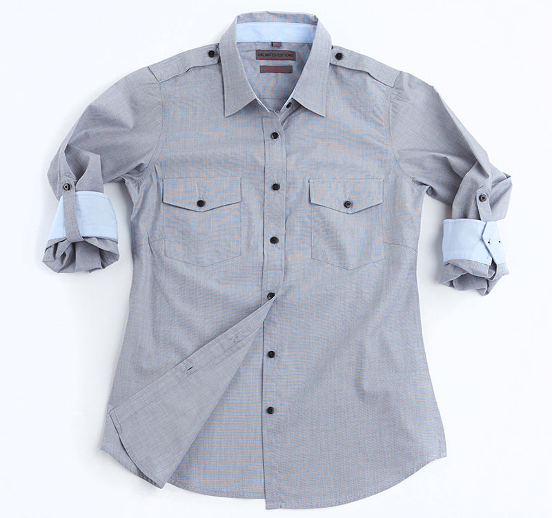 cs05W-Womens Midtown Long Sleeve Shirt c-force