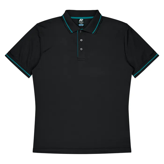 black-teal-aussie-pacific-mens-cottesloe-short-sleeve-polo-1319