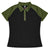 aussie-pacific-ladies-womens-manley-short-sleeve-polo-2318-black-kaka-green