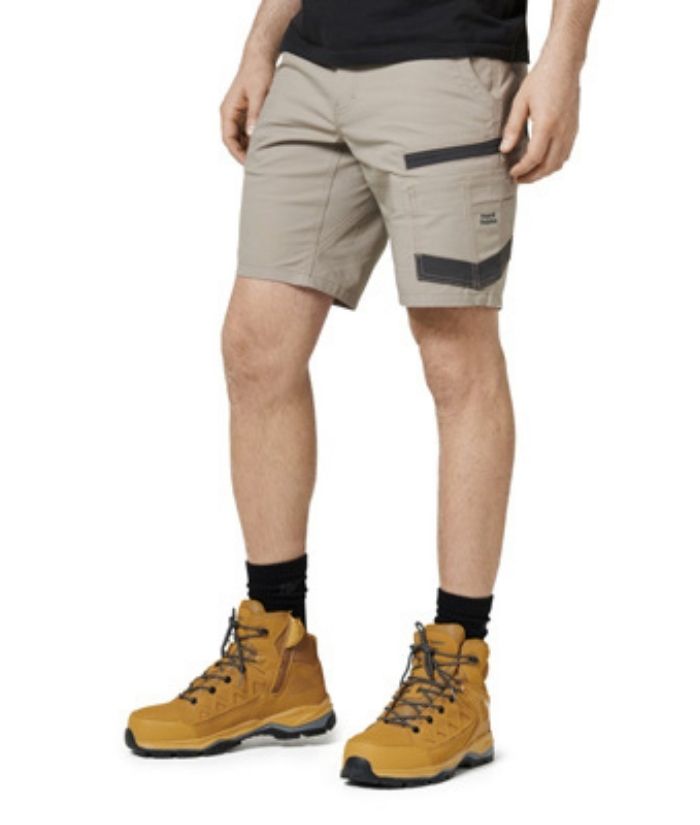 hard-yakka-raptor-active-cargo-short-Y05160-khaki-worn