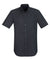 Biz Collection Mens Short sleeve indie Denim shirt - Code S017MS Colour: Light blue denim