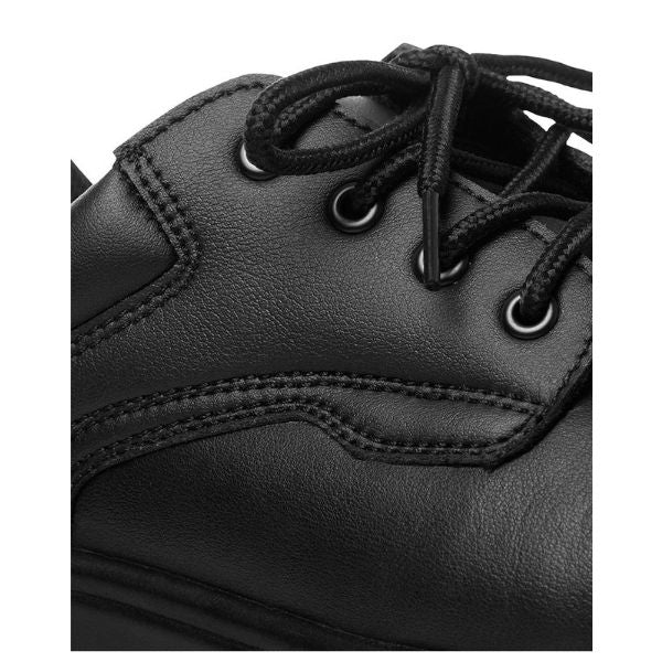 Microfibre Lace Up Steeltoe Shoe