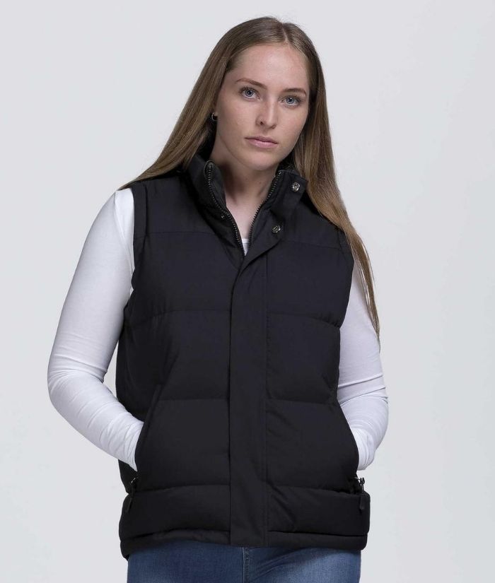 Junction Unisex Puffer Vest BrandwearNZ Wholesale B2B Supplier