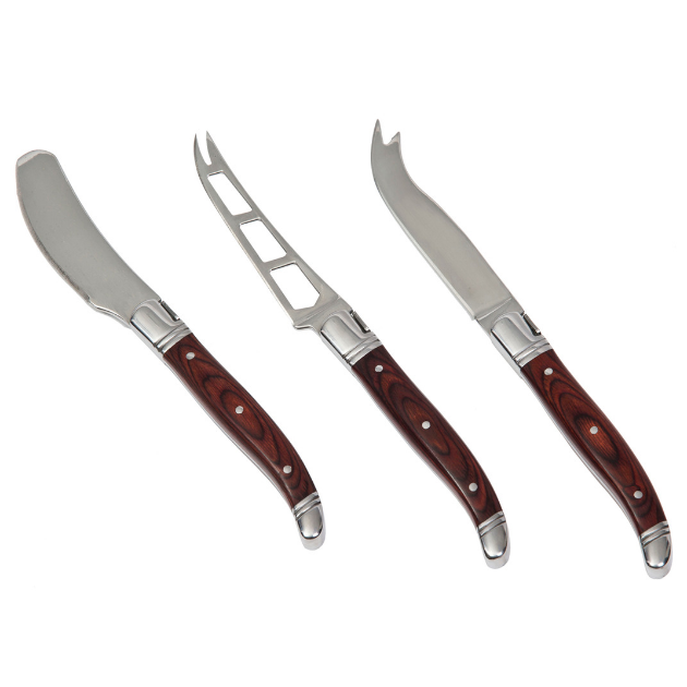 Bordeaux Cheese Knife 3 Pcs Set - po &#39;di fame