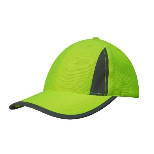 luminescent-safety-cap-with-reflective-trim-3029-headwear-hi-vis-orange