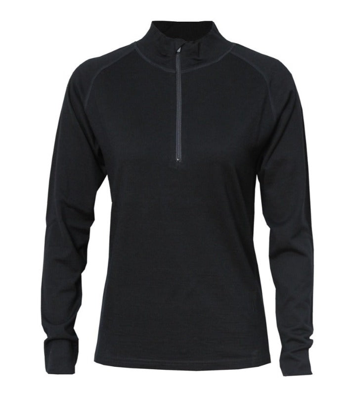 womens-cloke-half-zip-alpine-merino-pullover-m902-black