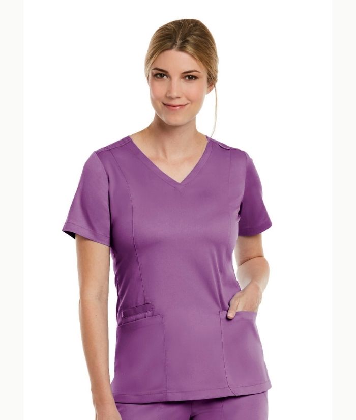 Matrix Double V-Neck Top