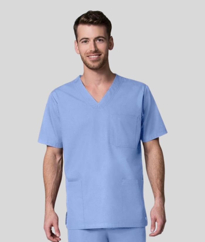 Red Panda Men’s 3-Pocket V-Neck Top