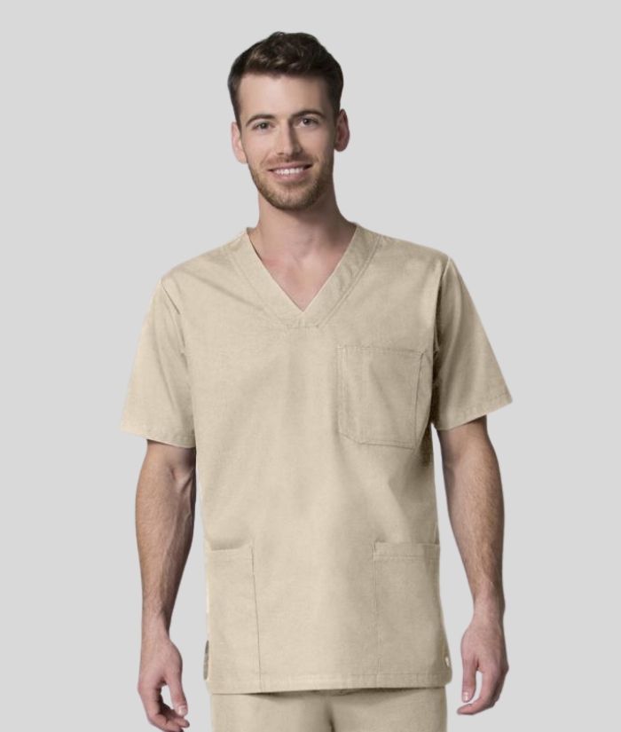 Red Panda Men’s 3-Pocket V-Neck Top